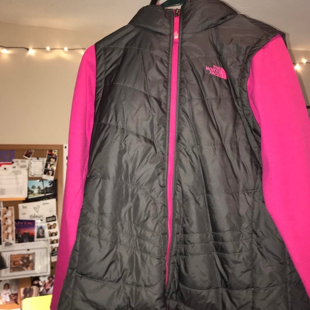 North Face Jacket with a hood.